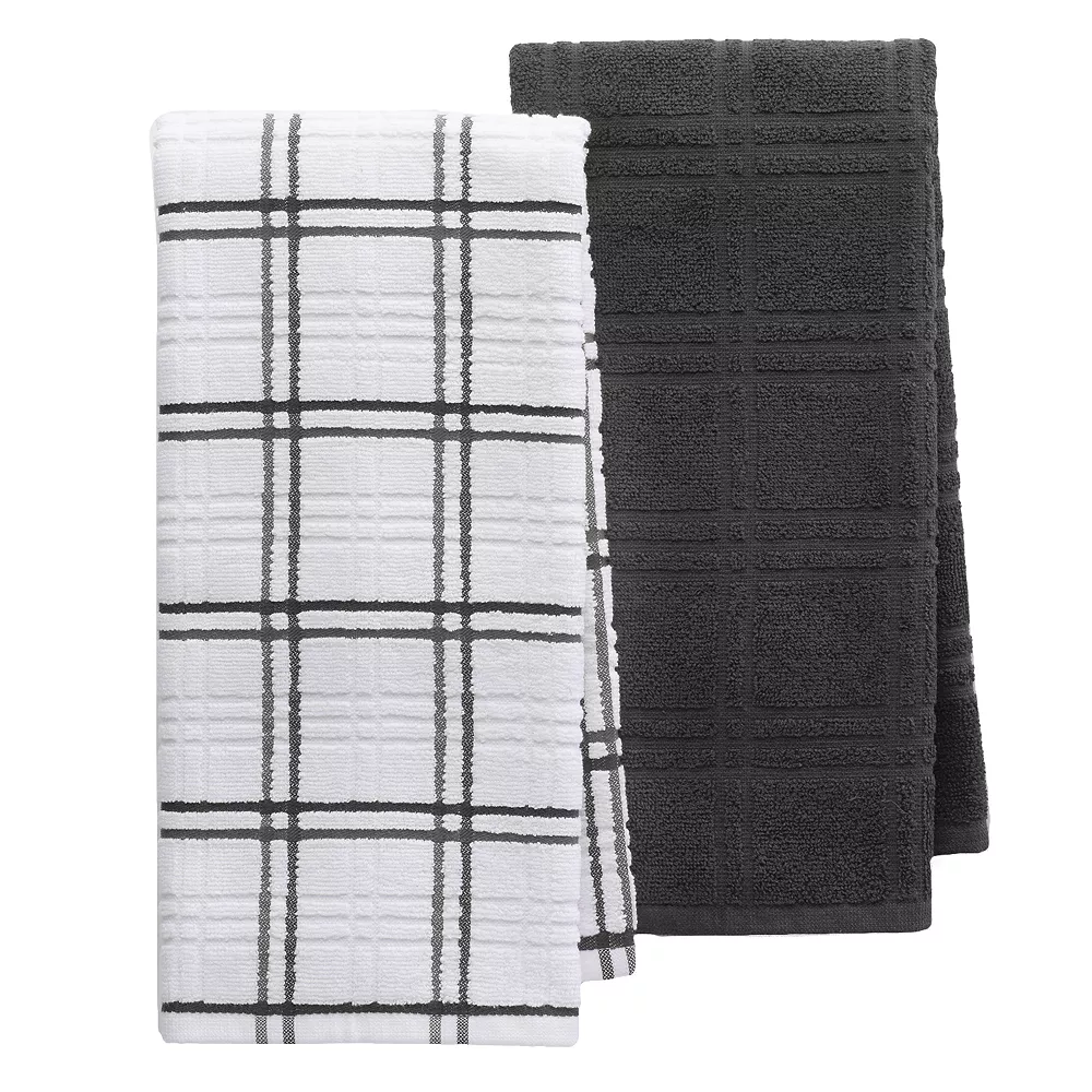 Food Network™ Plaid Kitchen Towel 2-pack 3 Food Network™ Plaid Kitchen Towel 2-pack