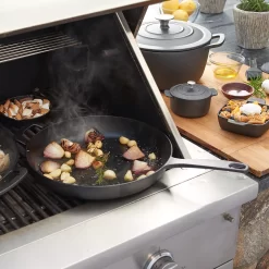 Food Network™ Pre-Seasoned Cast-Iron Skillet -Professional Kitchen Supplies Store 2718234 ALT2