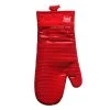 Food Network™ Stripe Silicone Oven Mitt -Professional Kitchen Supplies Store 2966063 Red