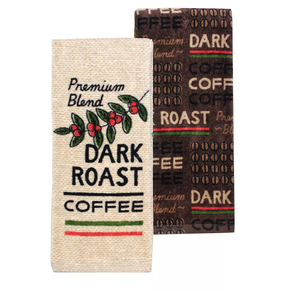 Food Network™ Dark Roast Coffee Kitchen Towel 2-pk. 3 Food Network™ Dark Roast Coffee Kitchen Towel 2-pk.