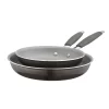 Food Network™ Ceramic Skillet Twin Pack 1 Food Network™ Ceramic Skillet Twin Pack -Professional Kitchen Supplies Store 3051288 Graphite