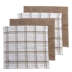 Food Network™ Plaid Dishcloth 4-pk.