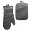 Food Network™ Silicone Oven Mitt & Pot Holder Set -Professional Kitchen Supplies Store 3224355 Tornado