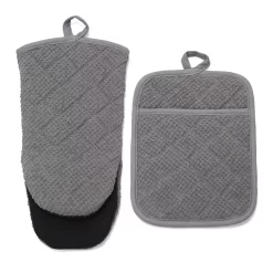 Food Network™ Terry Neoprene Oven Mitt & Pot Holder Set