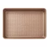 Food Network™ Textured Performance Series 9" X 13" Nonstick Cake Pan 2 Food Network™ Textured Performance Series 9" X 13" Nonstick Cake Pan -Professional Kitchen Supplies Store 3447360 Bronze