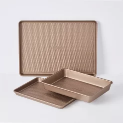 Food Network™ 3-pc. Essential Textured Bakeware Set -Professional Kitchen Supplies Store 3448511 ALT