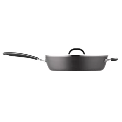 Food Network™ 12-in. Hard-Anodized Nonstick Space Saving Saute Pan With Lid -Professional Kitchen Supplies Store 3746692 ALT5