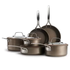 Food Network™ 10-pc. Textured Titanium Nonstick Cookware Set 10 Food Network™ 10-pc. Textured Titanium Nonstick Cookware Set -Professional Kitchen Supplies Store 3927850 ALT2