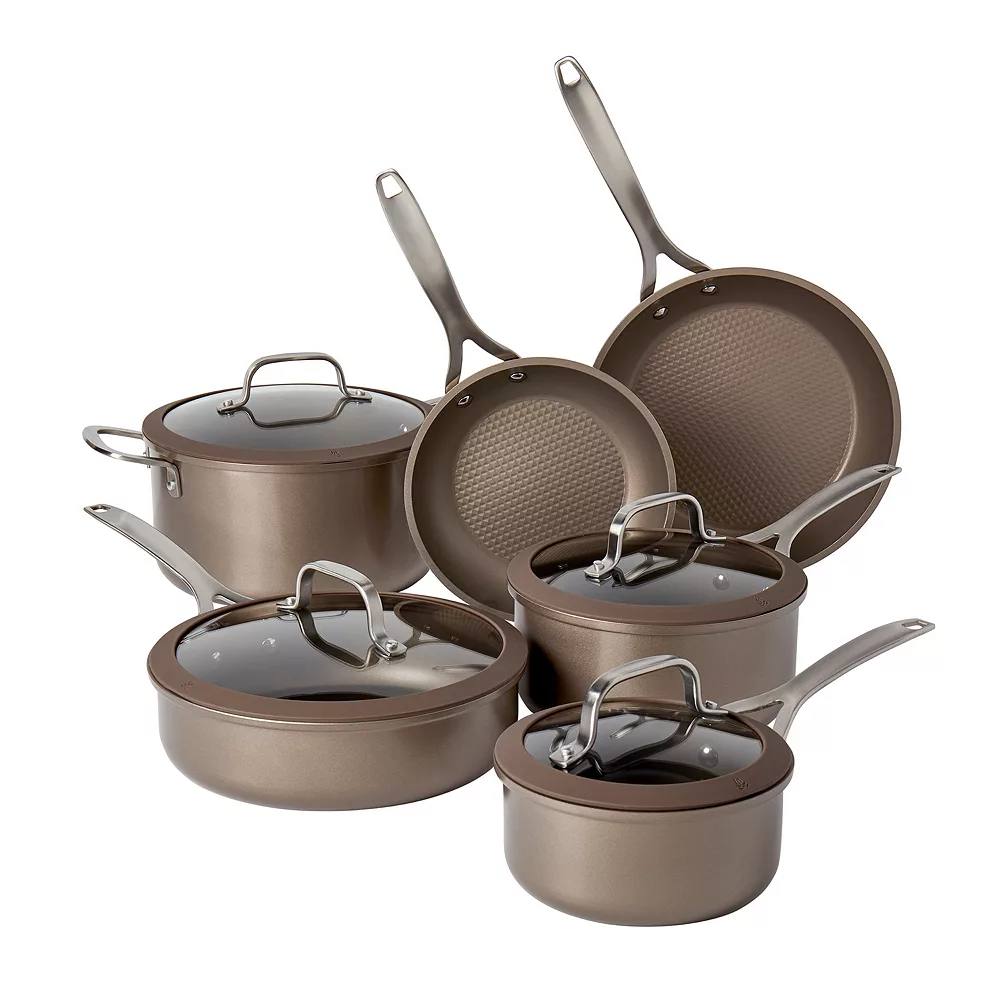Food Network™ 10-pc. Textured Titanium Nonstick Cookware Set 3 Food Network™ 10-pc. Textured Titanium Nonstick Cookware Set