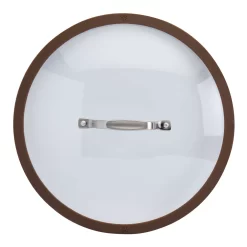 Food Network™ Textured Titanium 12-in. Nonstick Covered Deep Skillet -Professional Kitchen Supplies Store 3927854 ALT2