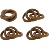Food Network™ Three-Ring Wood Napkin Ring 4-pk. -Professional Kitchen Supplies Store 3973819
