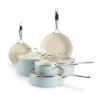 Food Network™ Farmstead 10-pc. Nonstick Ceramic Cookware Set 2 Food Network™ Farmstead 10-pc. Nonstick Ceramic Cookware Set -Professional Kitchen Supplies Store 4311774 Light Blue