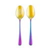 Food Network™ 2-pc. Classic Rainbow Serving Spoon & Slotted Spoon Set -Professional Kitchen Supplies Store 4409995