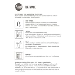 Food Network™ 2-pc. Classic Rainbow Serving Spoon & Slotted Spoon Set -Professional Kitchen Supplies Store 4409995 ALT5