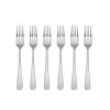 Food Network™ 6-pc. Classic Silver Salad Fork Set -Professional Kitchen Supplies Store 4410003