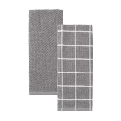 Food Network™ Windowpane Grid Kitchen Towel 2-pk.