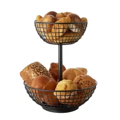 Food Network™ Wire 2-Tier Basket -Professional Kitchen Supplies Store 4941511 ALT2