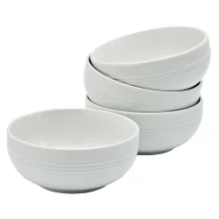 Food Network™ 4-pc. Beaded Cereal Bowl Set
