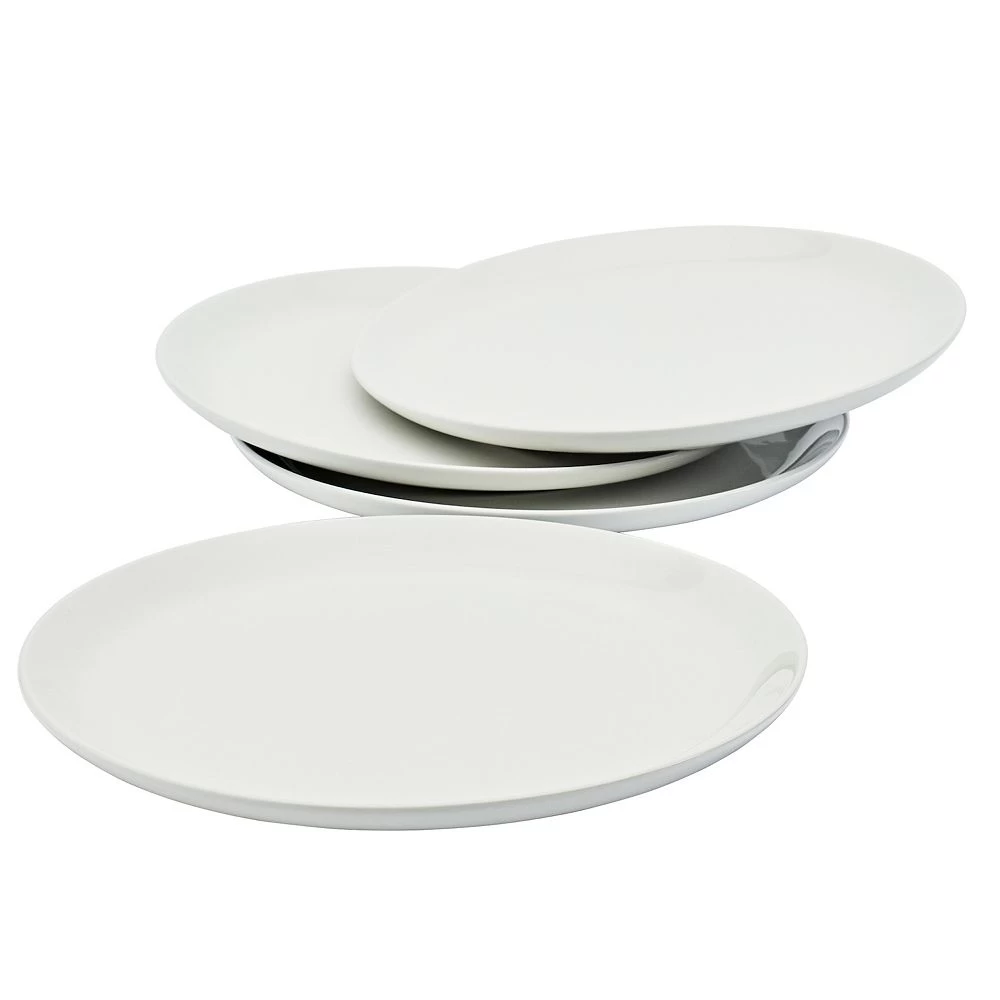 Food Network™ 4-pc. Coupe Dinner Plate Set 4 Food Network™ 4-pc. Coupe Dinner Plate Set - Image 2