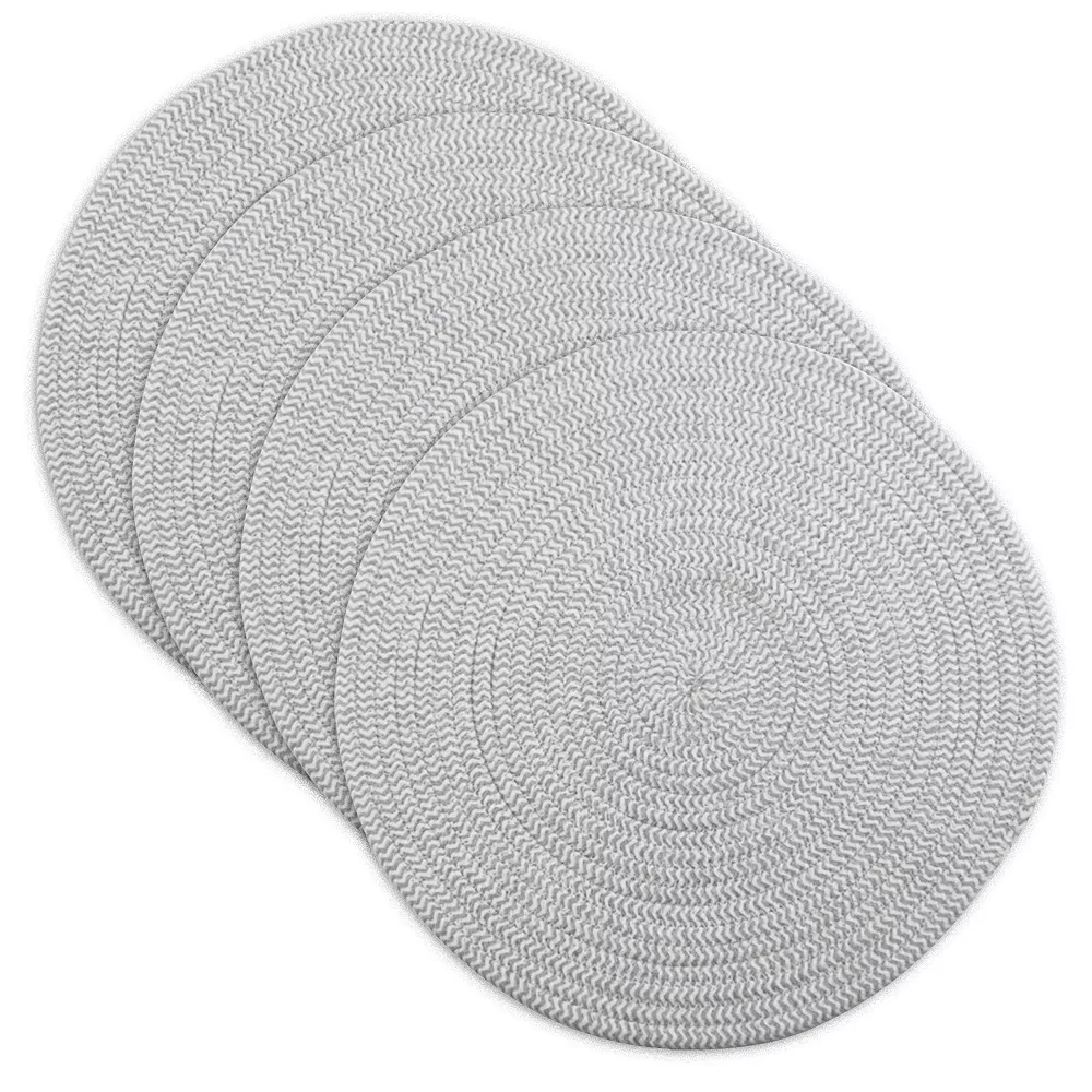 Food Network™ Braided Gray Placemat 4-pk. 3 Food Network™ Braided Gray Placemat 4-pk.
