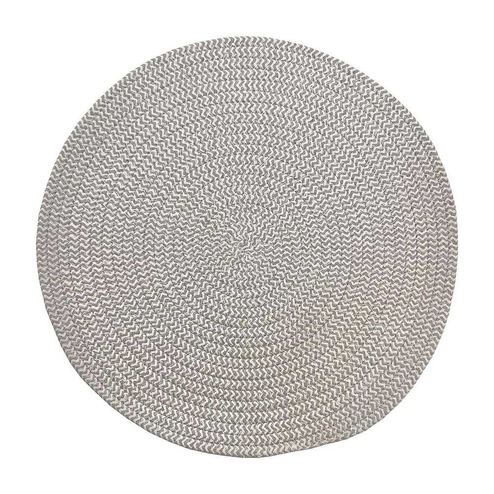 Food Network™ Braided Gray Placemat 4-pk. 5 Food Network™ Braided Gray Placemat 4-pk. - Image 3