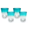 Food Network™ 4-pc. Turquoise Ombre Acrylic Double Old-Fashioned Glass Set 2 Food Network™ 4-pc. Turquoise Ombre Acrylic Double Old-Fashioned Glass Set -Professional Kitchen Supplies Store 5227257