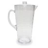 Food Network™ Clear Textured Acrylic Pitcher With Lid -Professional Kitchen Supplies Store 5227288