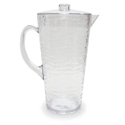 Food Network™ Clear Textured Acrylic Pitcher With Lid