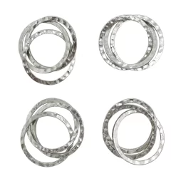 Food Network™ 4-pc. 3-Ring Napkin Ring Set