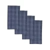 Food Network™ Blue Check Woven Dinner Napkin 4-pk. -Professional Kitchen Supplies Store 5359491