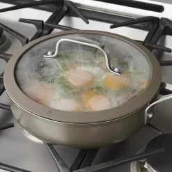 Food Network™ 14-pc. Textured Titanium Nonstick Cookware Set -Professional Kitchen Supplies Store 5640612 ALT3