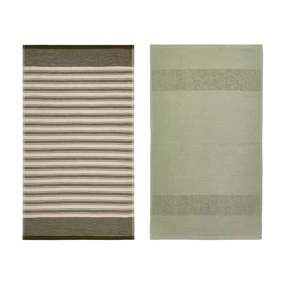 Food Network™ Farmhouse Stripe Kitchen Towel 2-pk. 5 Food Network™ Farmhouse Stripe Kitchen Towel 2-pk. - Image 3
