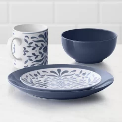 Food Network™ Bjorn Navy 16-pc. Dinnerware Set -Professional Kitchen Supplies Store 5707794 ALT2